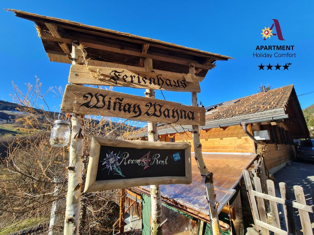 Ferienhaus & Ferienwohnung Winay Wayna Gotschna Blick Klosters Ngoại thất bức ảnh