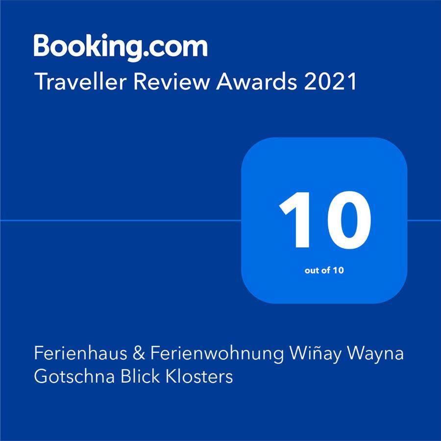 Ferienhaus & Ferienwohnung Winay Wayna Gotschna Blick Klosters Ngoại thất bức ảnh