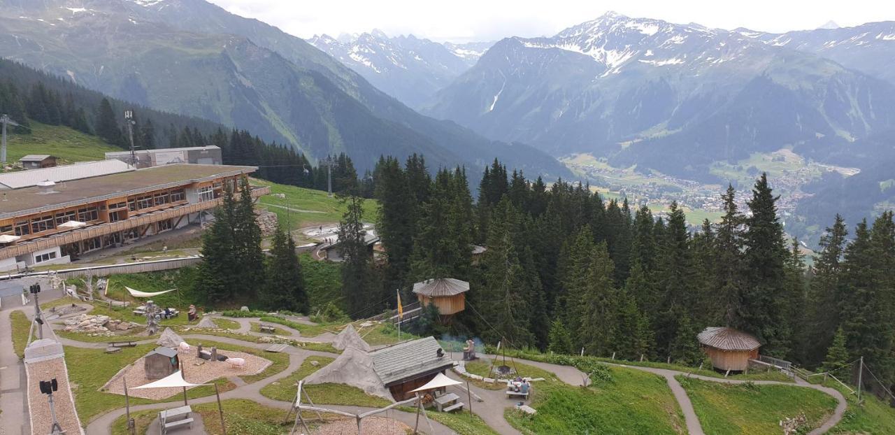 Ferienhaus & Ferienwohnung Winay Wayna Gotschna Blick Klosters Ngoại thất bức ảnh